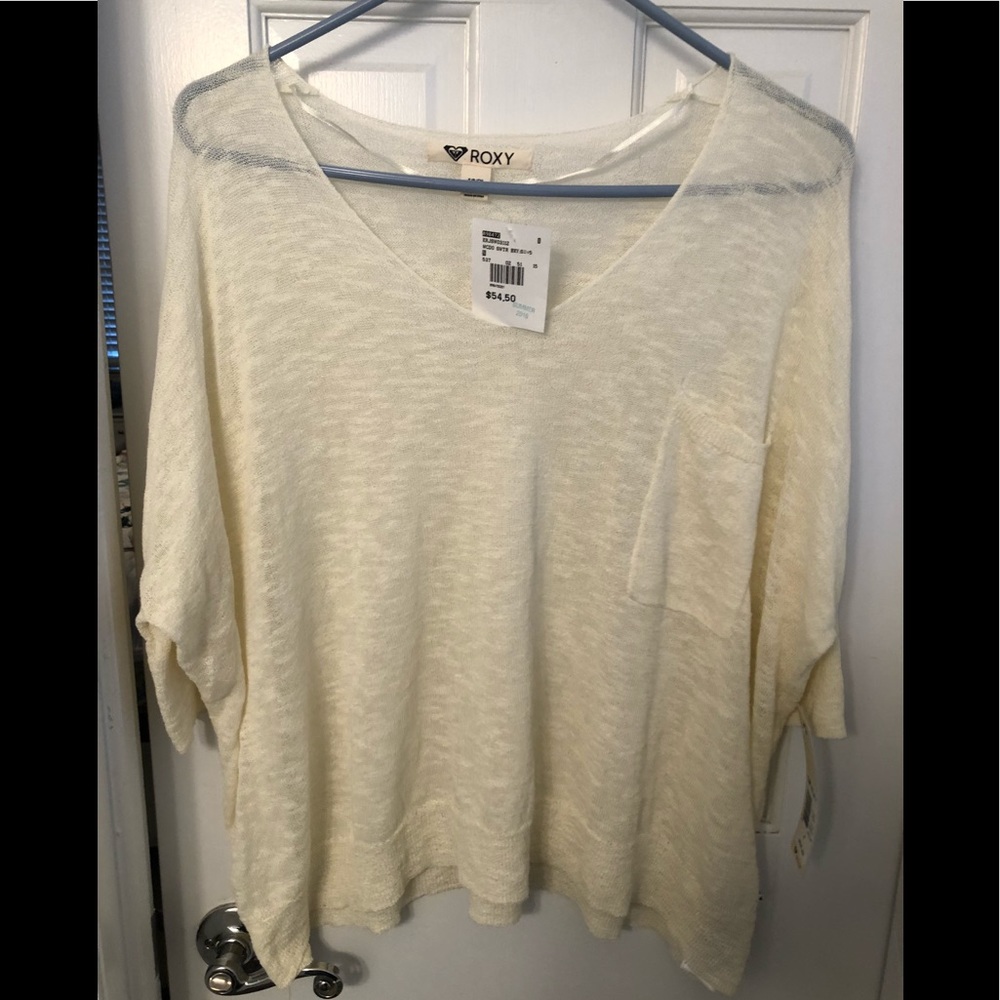 Roxy sheer Shirt, it’s short sleeved